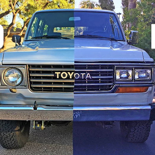 WHAT IS THE DIFFERENCE BETWEEN THE LAND CRUISER FJ60 AND FJ62?