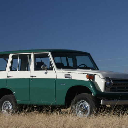 Where did the FJ55 get it's nickname the 'Iron Pig'?