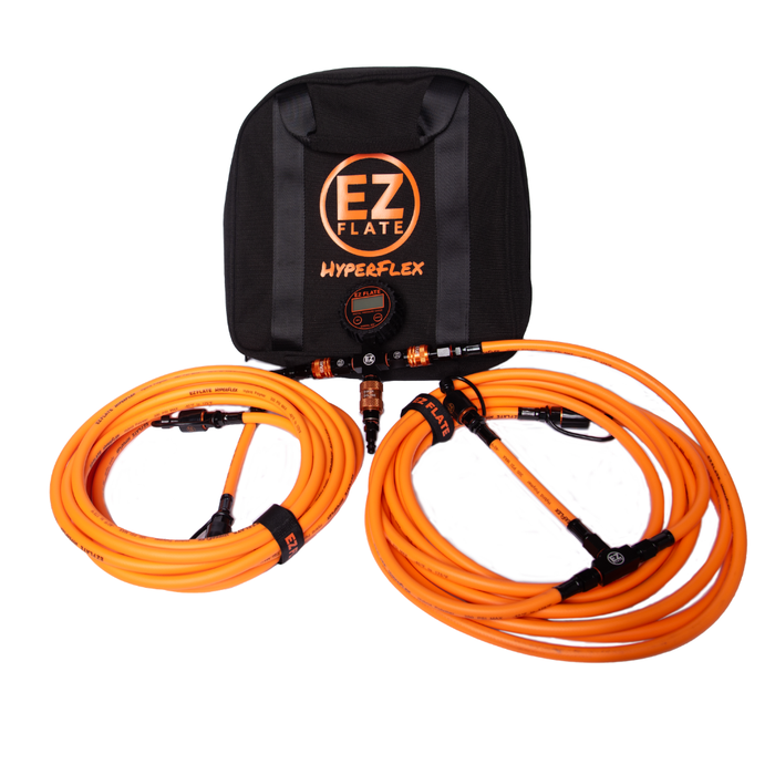 EZ FLATE Hyperflex 4-Way Hose Kit with Standard Manifold