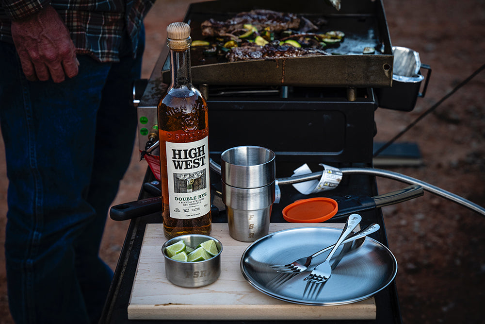 Freespirit Recreation Whiskey Cup Set 4 Piece Camp Set