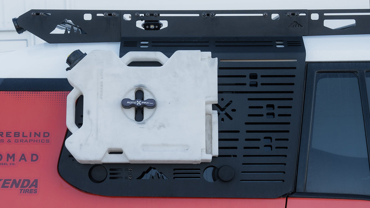 Sherpa Window Panel Rotopax Isolators