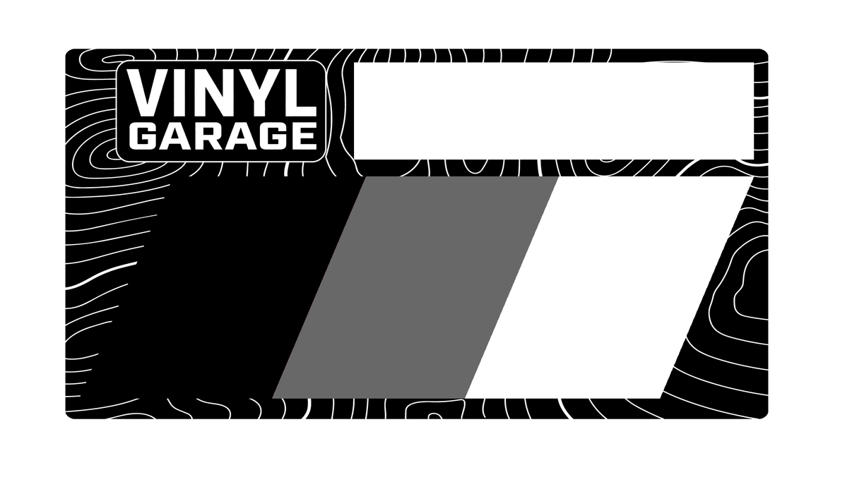 Vinyl Garage B Pillar Three Stripe Decal