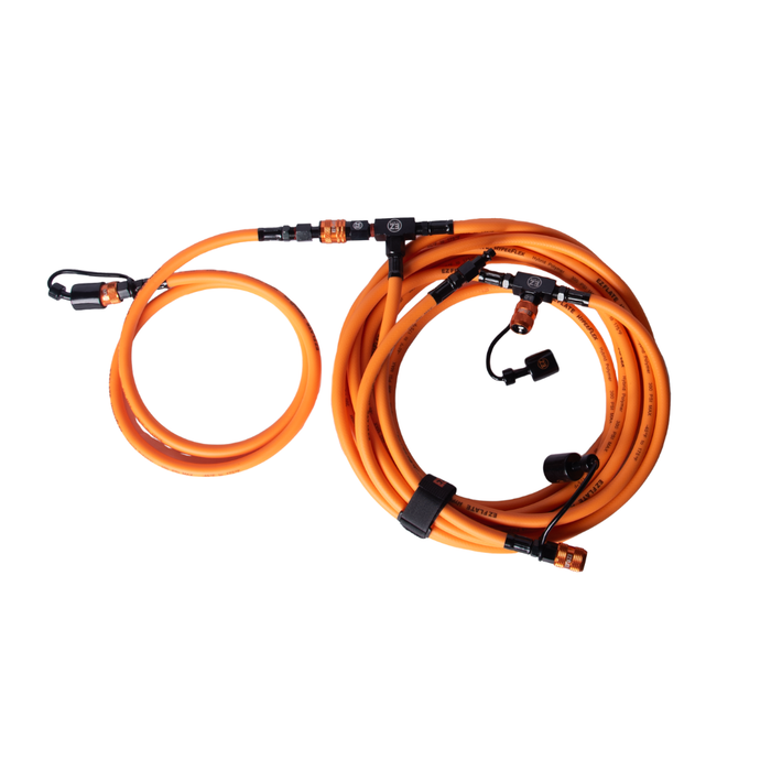EZ FLATE Hyperflex 6-way Hoses