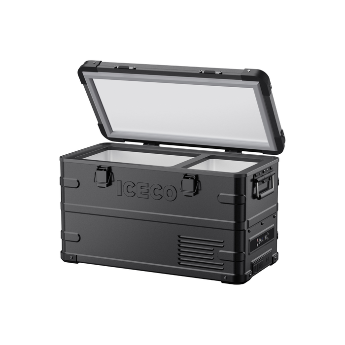 ICECO APL35 Dual Zone Aluminum Black Freezer 35 LT