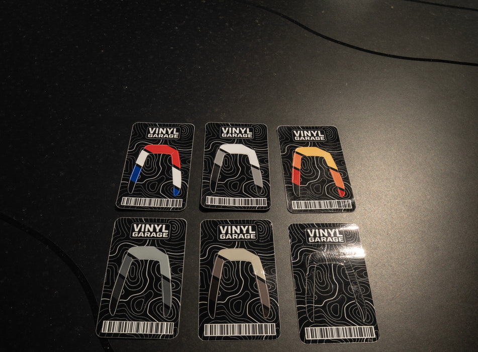 Vinyl Garage Key Fob Decal For Land Cruiser 250 Series