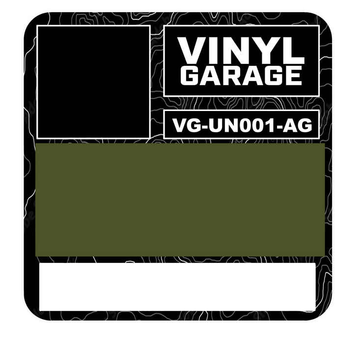 Vinyl Garage Glove Box Keyhole Cover