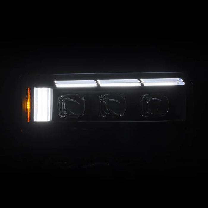 Alpharex NOVA Projector Headlights Black For Land Cruiser (2024-Current)