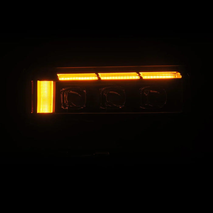 Alpharex NOVA Projector Headlights Black For Land Cruiser (2024-Current)
