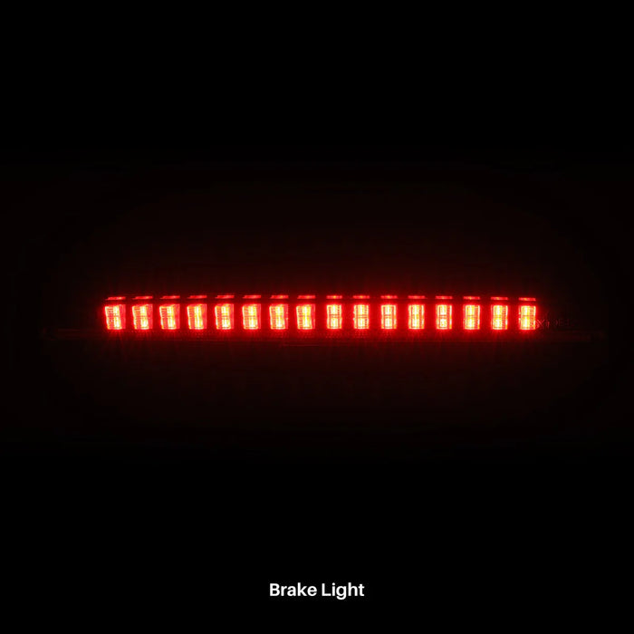 Alpharex Nova Series Prismatic Led Third Brake Light Black For Land Cruiser (2024-Current)
