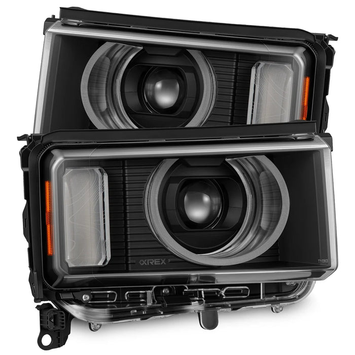 Alpharex Projector Headlights Black For Land Cruiser (2024-Current)