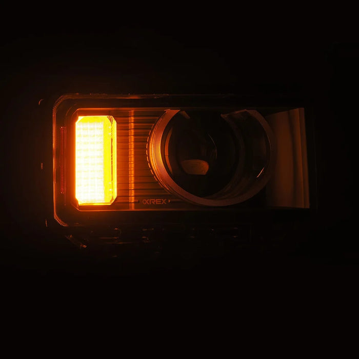 Alpharex Projector Headlights Black For Land Cruiser (2024-Current)