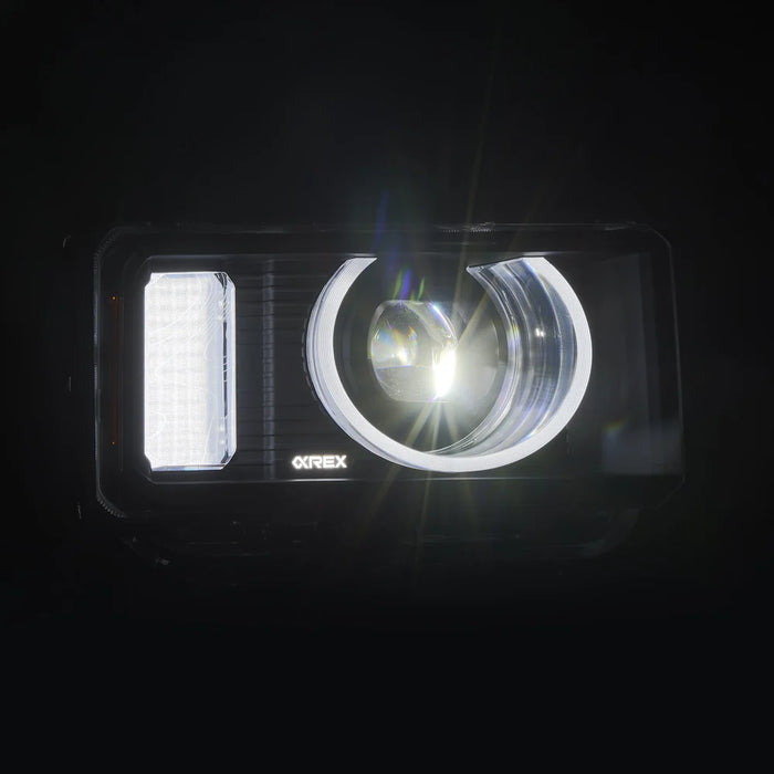 Alpharex Projector Headlights Black For Land Cruiser (2024-Current)