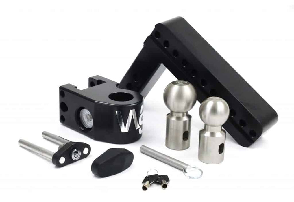 Weigh Safe Aluminum Adjustable Ball Mount Hitch