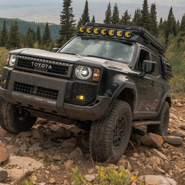 CBI Overland Kickout Rock Sliders for Land Cruiser (2024-Current)