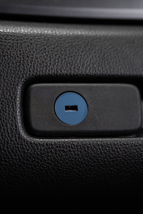 Vinyl Garage Glove Box Keyhole Cover