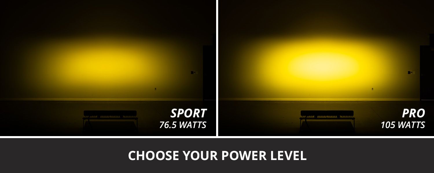 Diode Dynamics SS20 Yellow LED Light Bar for Land Cruiser