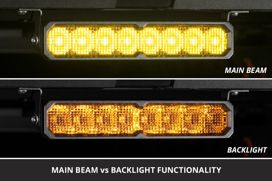 Diode Dynamics SS30 Yellow LED Light Bar for Land Cruiser