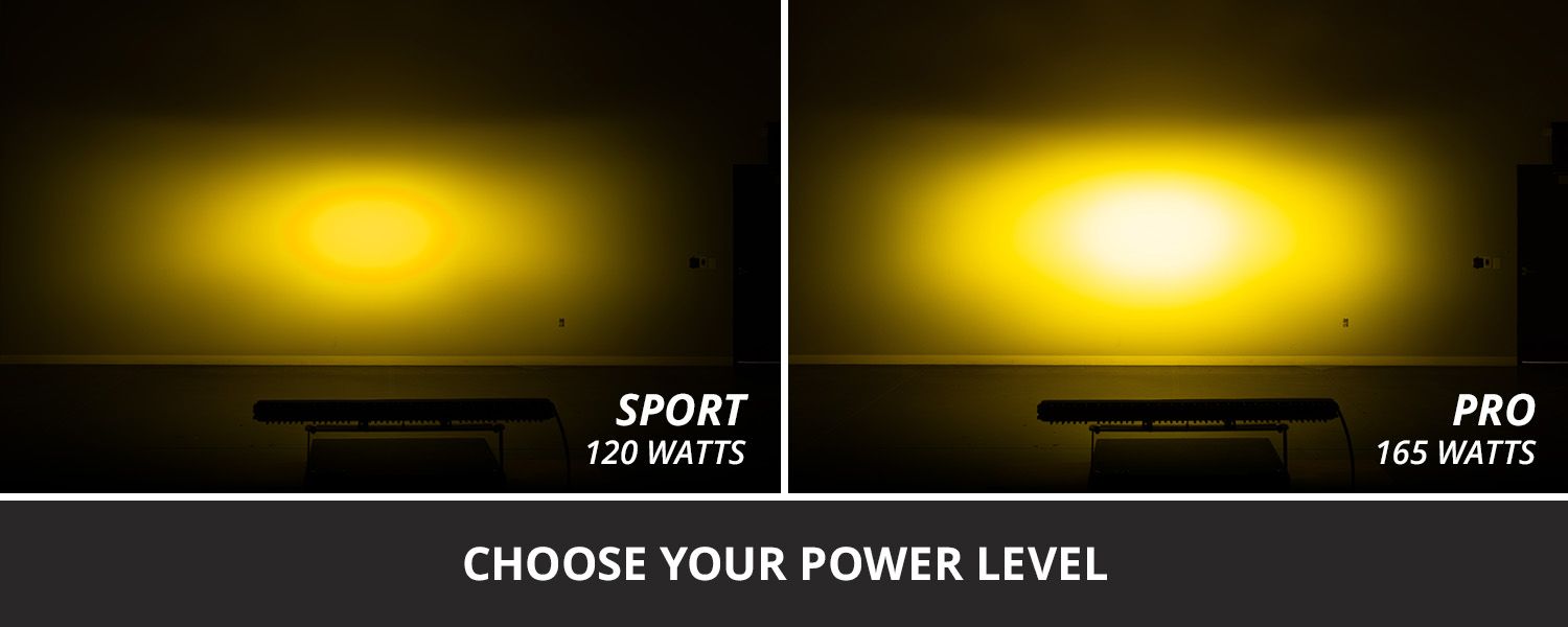 Diode Dynamics SS30 Yellow LED Light Bar for Land Cruiser