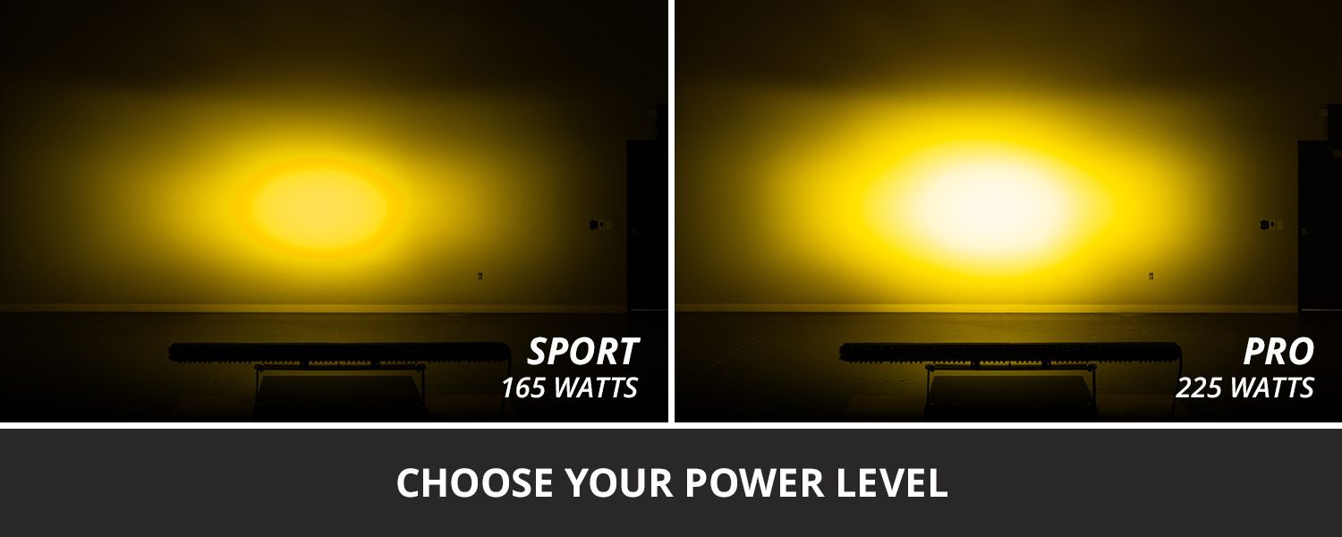 Diode Dynamics SS40 Yellow LED Light Bar for Land Cruiser