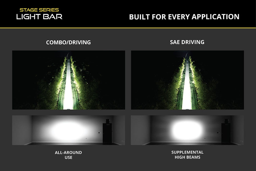 Diode Dynamics SS50 Dual-Color LED Light Bar for Land Cruiser