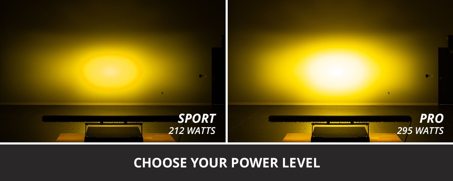 Diode Dynamics SS50 Yellow LED Light Bar for Land Cruiser