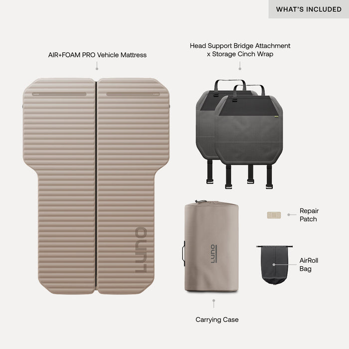 Luno AIR+FOAM Pro Vehicle Mattress