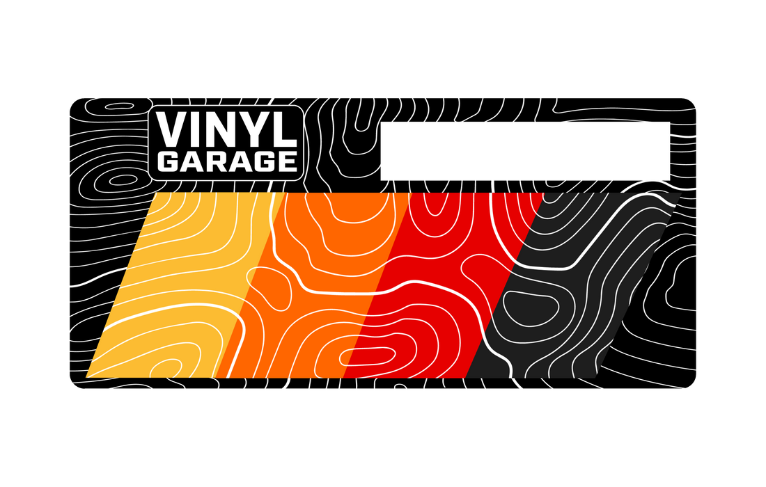 Vinyl Garage Universal 4 Stripe Decal