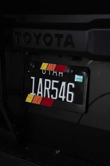 Land Cruiser Lifestyle Heritage License Plate Frame For Land Cruiser