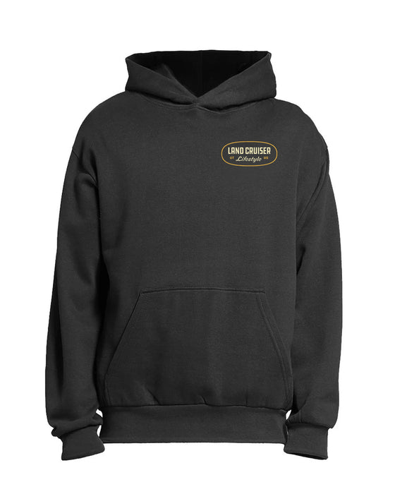 Land Cruiser Lifestyle Washed Gray Stay Wild Hoodie