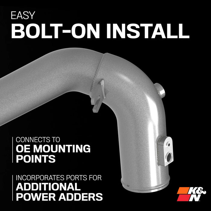 K&N Charge Pipe Aluminum Tube For Land Cruiser 250 (2024-Current)