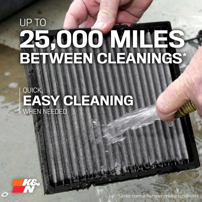 K&N Lifetime Washable Cabin Air Filter For Land Cruiser 250 (2024-Current)