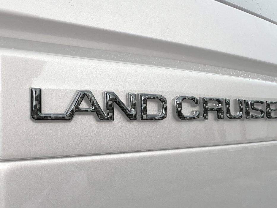 Tufskinz Rear Liftgate Letter Overlays for Land Cruiser (2024-Current)