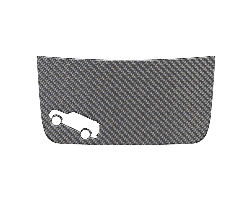 Tufskinz Rear Center Console Kick Plate Overlays for Land Cruiser (2024-Current)