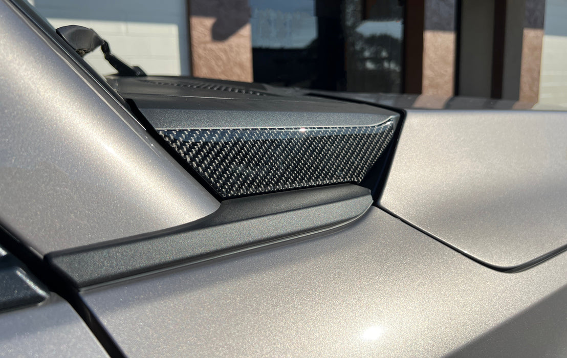 Tufskinz Side Windshield Cowl Panel Accent Overlays for Land Cruiser (2024-Current)