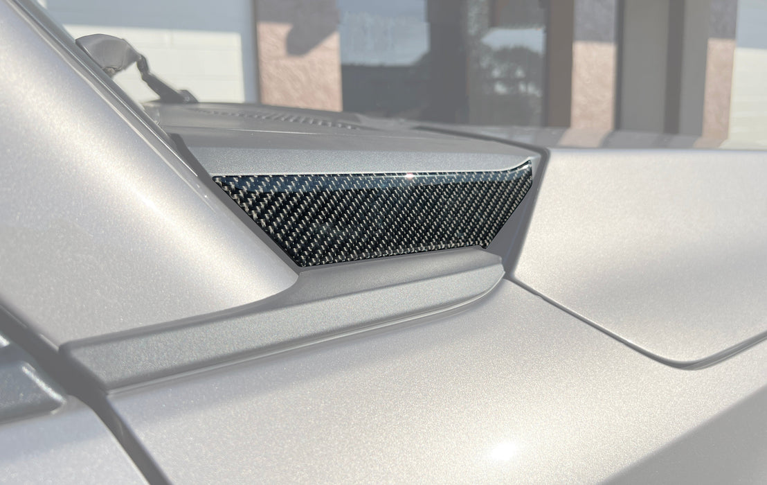 Tufskinz Side Windshield Cowl Panel Accent Overlays for Land Cruiser (2024-Current)