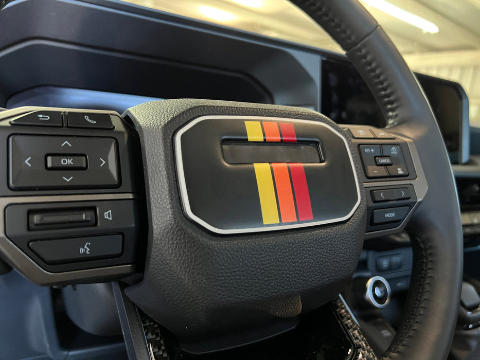 Tufskinz Steering Wheel Accent Trim for Land Cruiser (2024-Current)