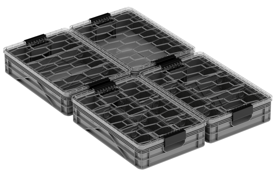 SidioCrate Quarter Crate 4 Pack