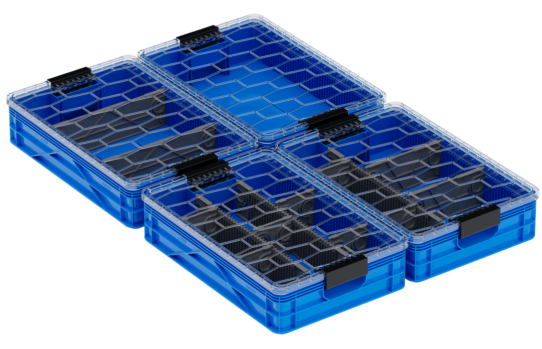 SidioCrate Quarter Crate 4 Pack