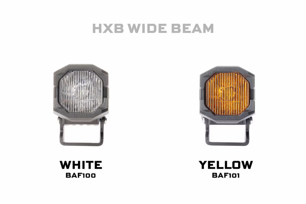 Morimoto 1 Banger LED Pods: HXB Wide Beam