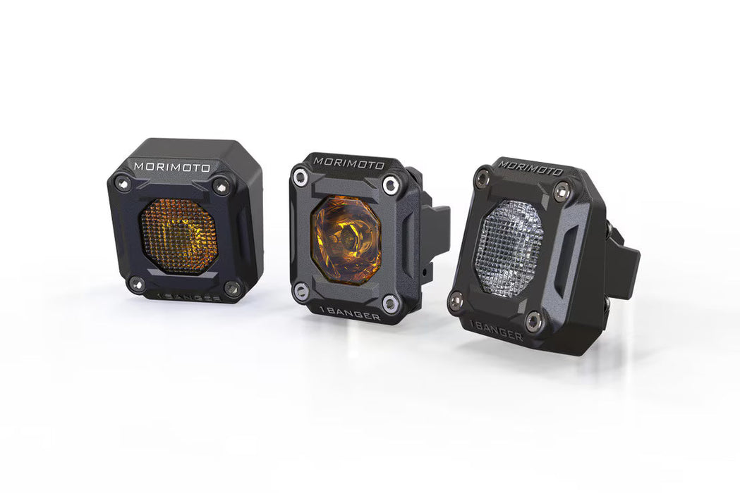Morimoto 1 Banger Pod Lights: Flush Mounting Kit
