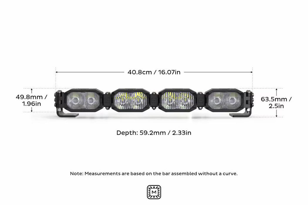 Morimoto 2 Banger Bar: 4 Pod / 16"