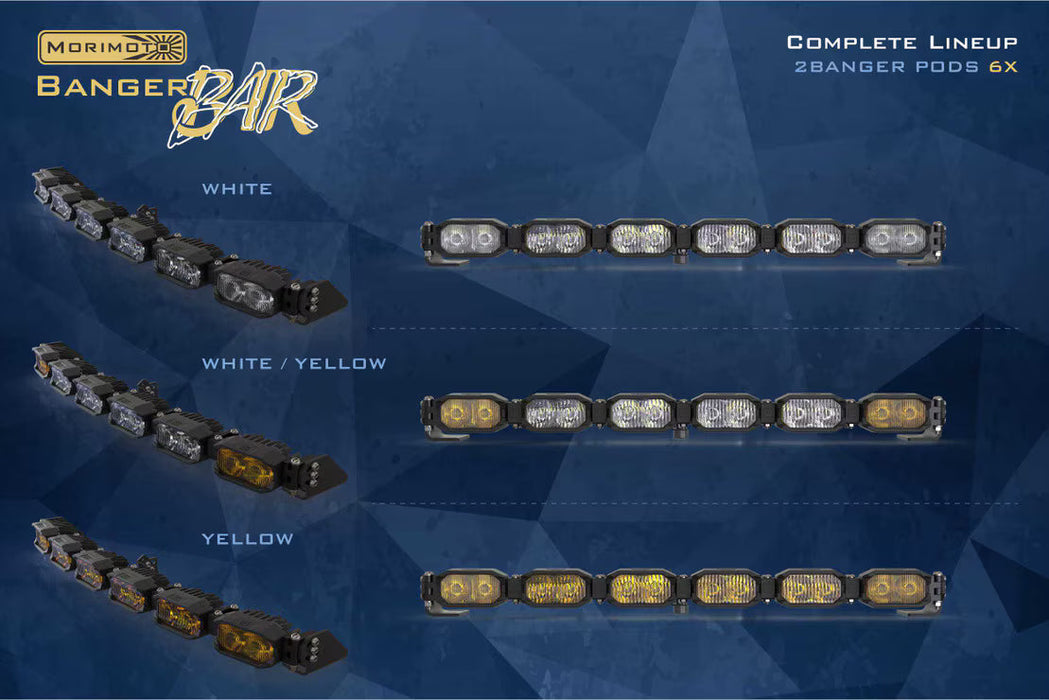 Morimoto 2 Banger Bar: 6 Pod / 24"