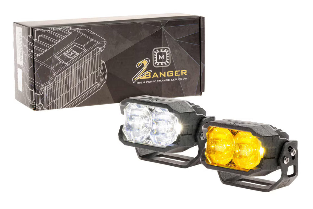 Morimoto 2 Banger LED Pods: NCS Spot Beam