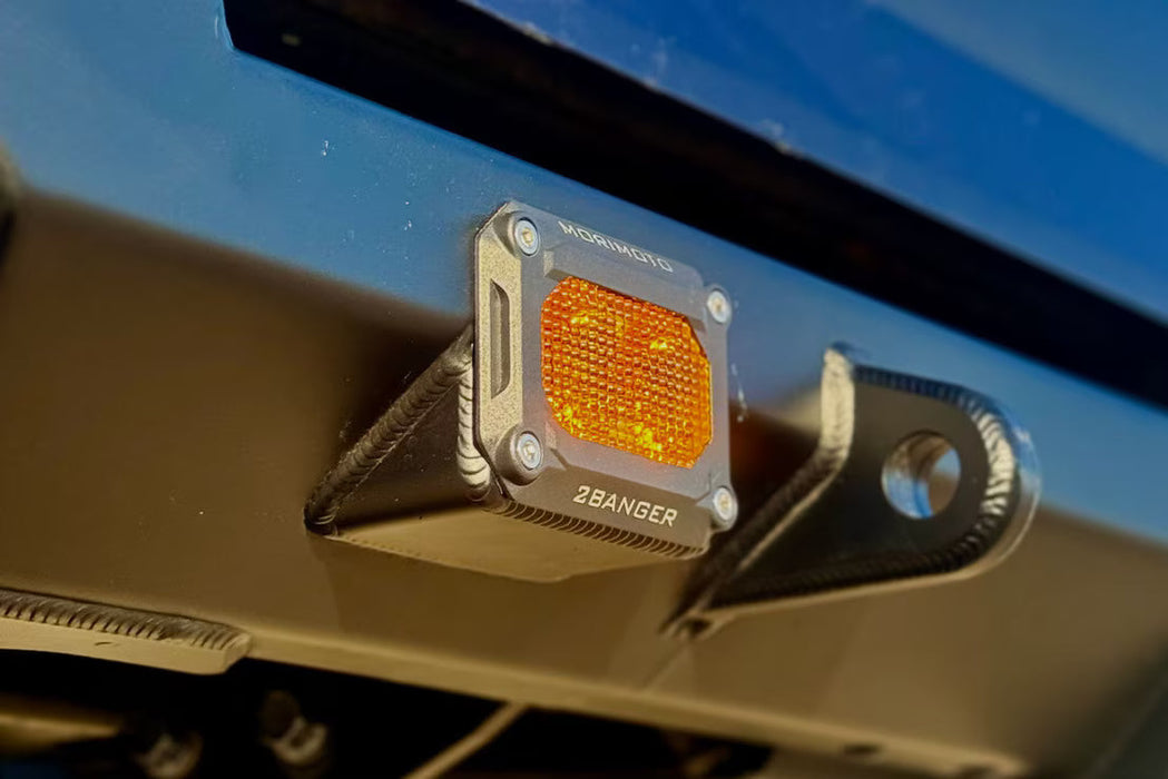 Morimoto 2 Banger Pod Lights: Flush Mounting Kit