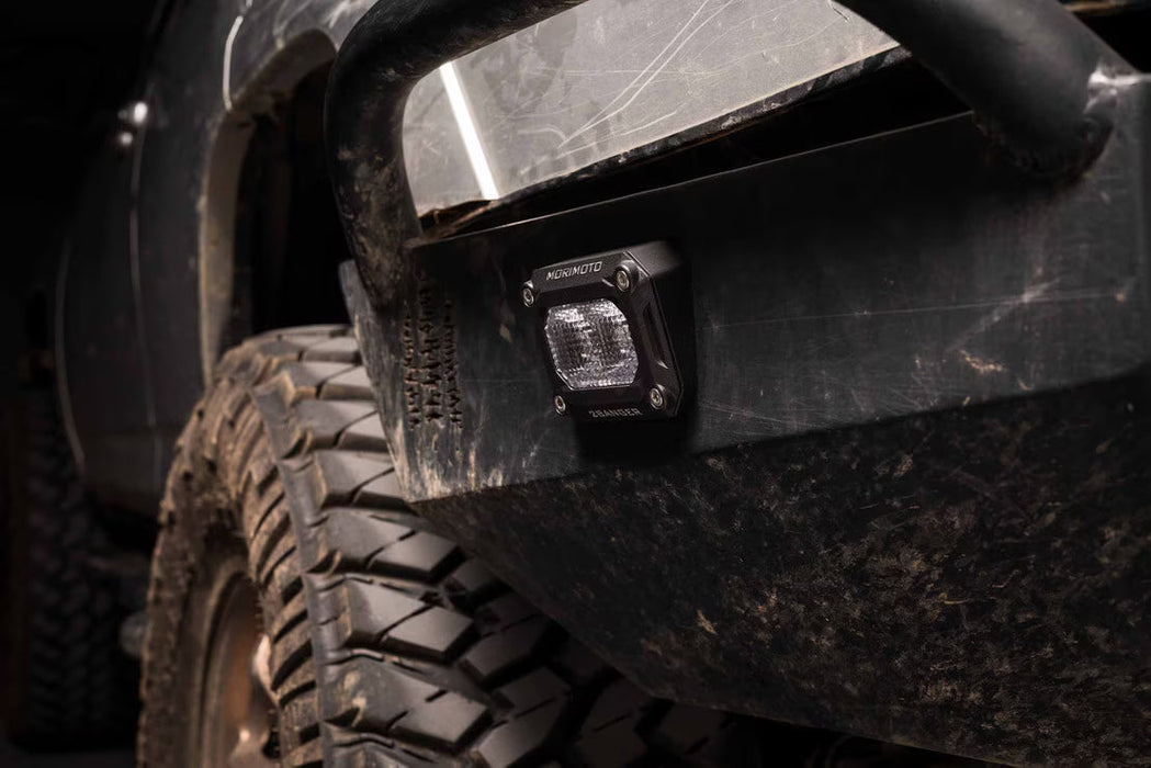 Morimoto 2 Banger Pod Lights: Flush Mounting Kit