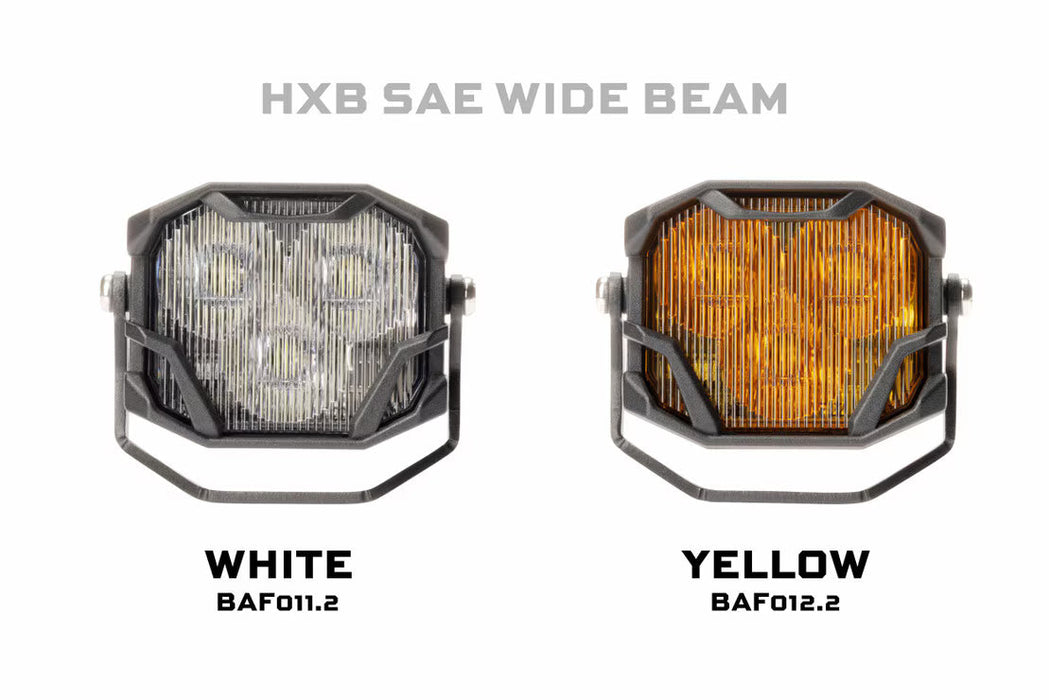 Morimoto 4 Banger LED Pods: HXB Wide Beam