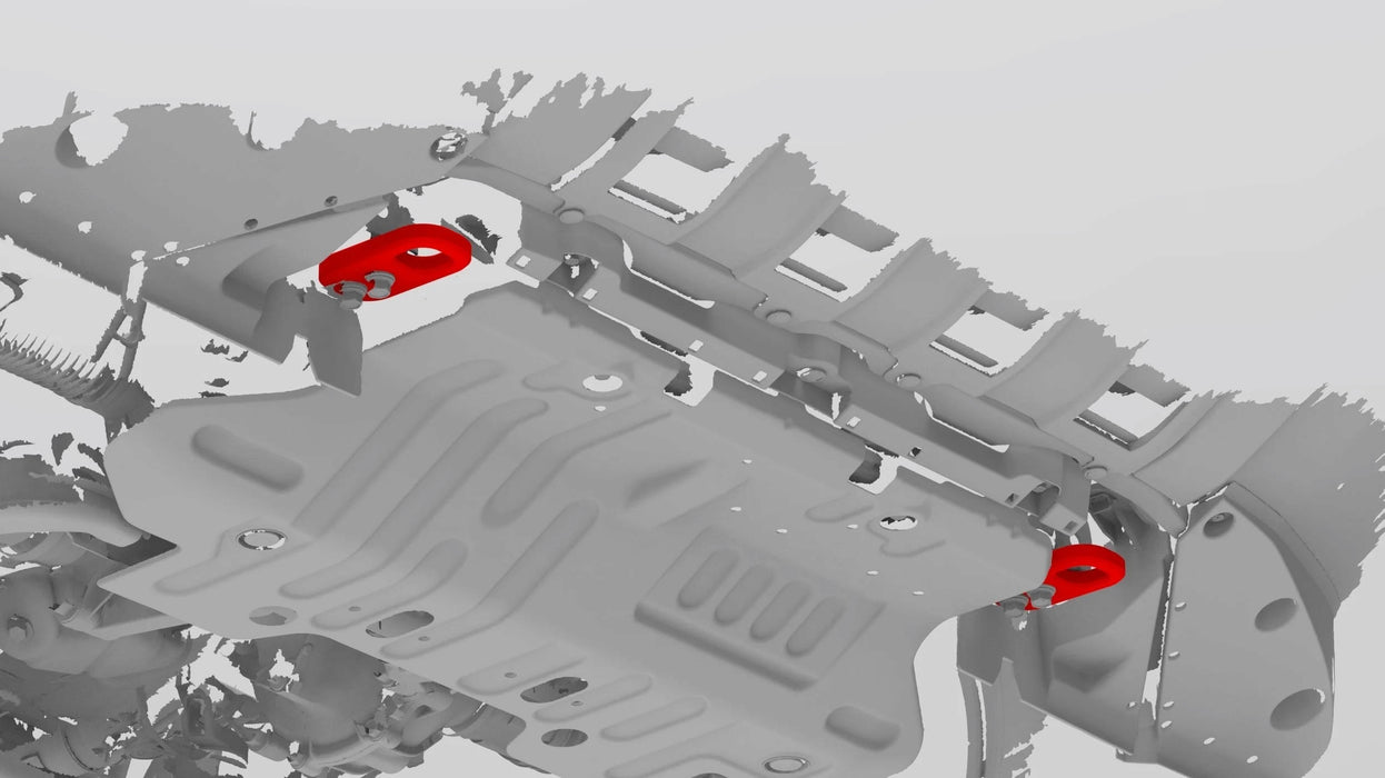 Nytop Lower Front Recovery Points For Land Cruiser (2024-Current)