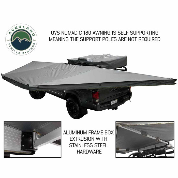 Overland Vehicle Systems HD Nomadic 180 Degree Awning