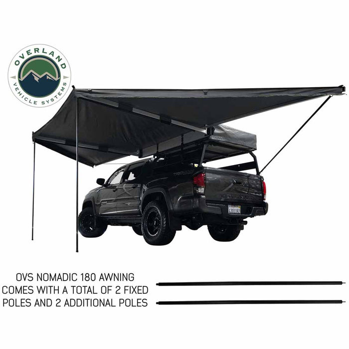 Overland Vehicle Systems HD Nomadic 180 Degree Awning