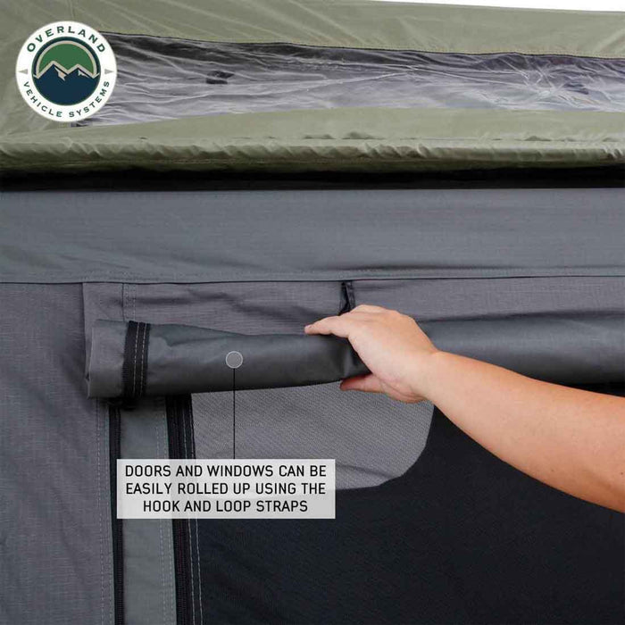 Overland Vehicle Systems HD Nomadic 2 Standard Soft Shell Roof Top Tent